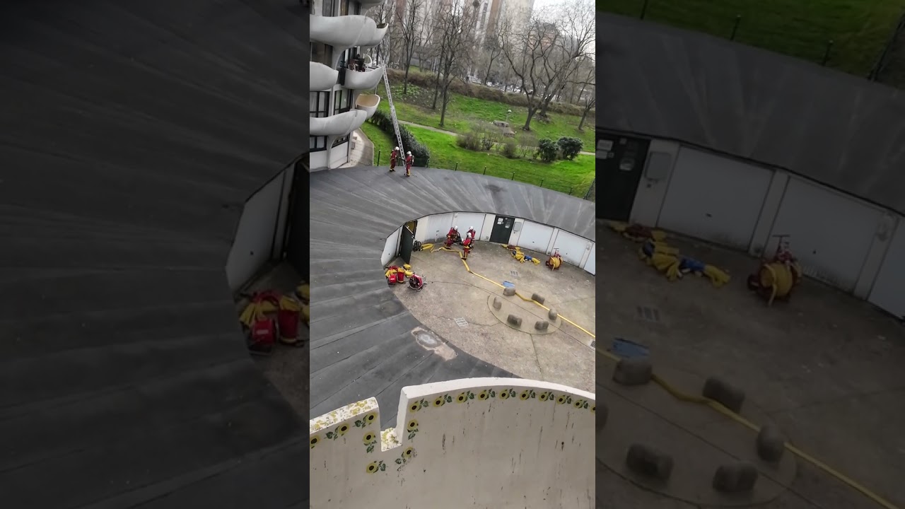 Créteil les choux, les pompiers s'entrainent (27/02/2026, suite en fin)