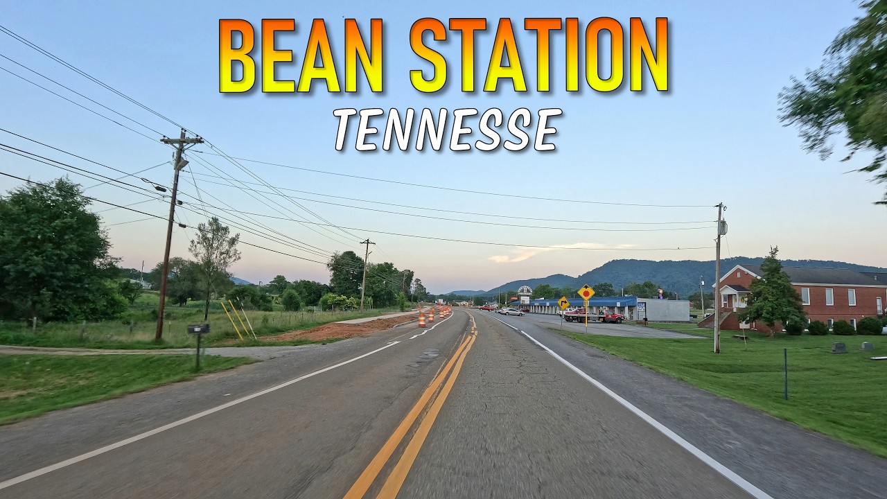 Bean Station Tennessee Driving Through