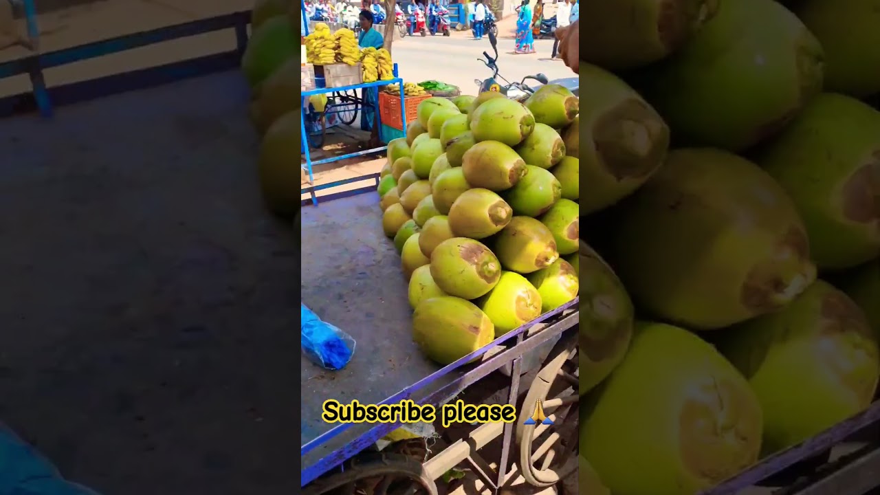 coconut water kobbari bonda #coconut #coconutwater #kobbaribondam #shorts #viral #trending