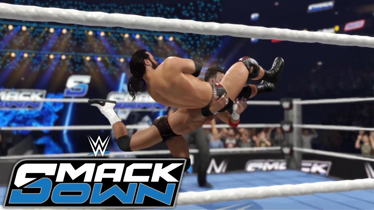 WWE 2K25 - Drew McIntyre Vs LA Knight - US Title: Smackdown 25/04/2025