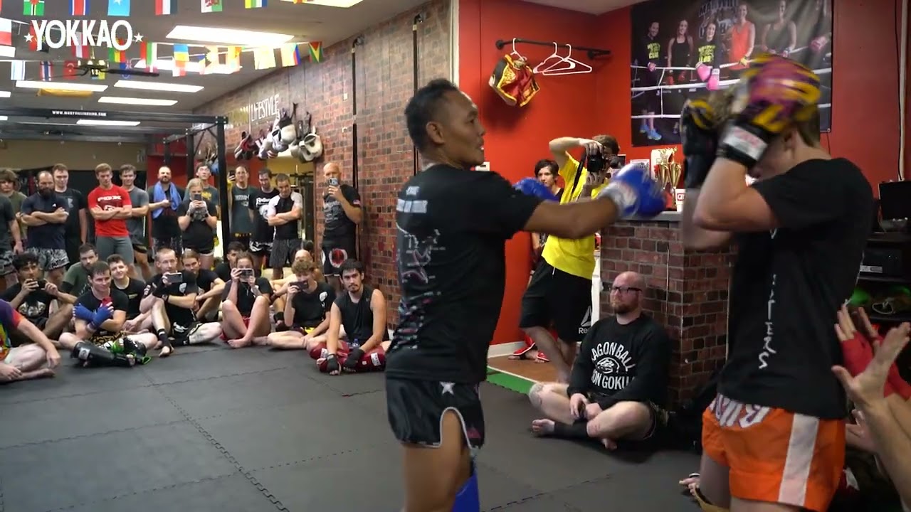 Sparring & fun with Saenchai and Superlek in St.Louis | YOKKAO Muay Thai Seminar USA Tour 2022