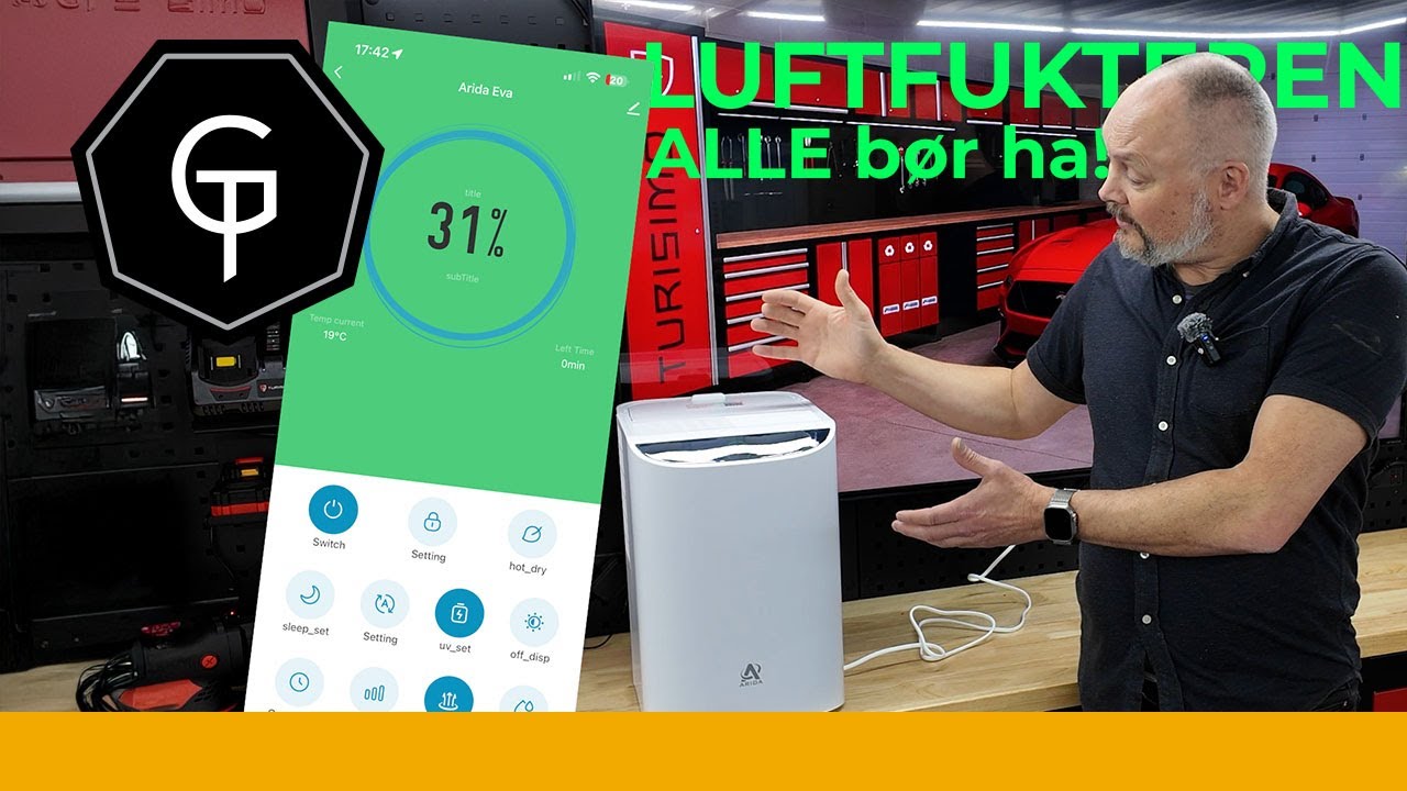 Dette er Arida Eva &ndash; en av de beste evaporative luftfukterne vi har funnet