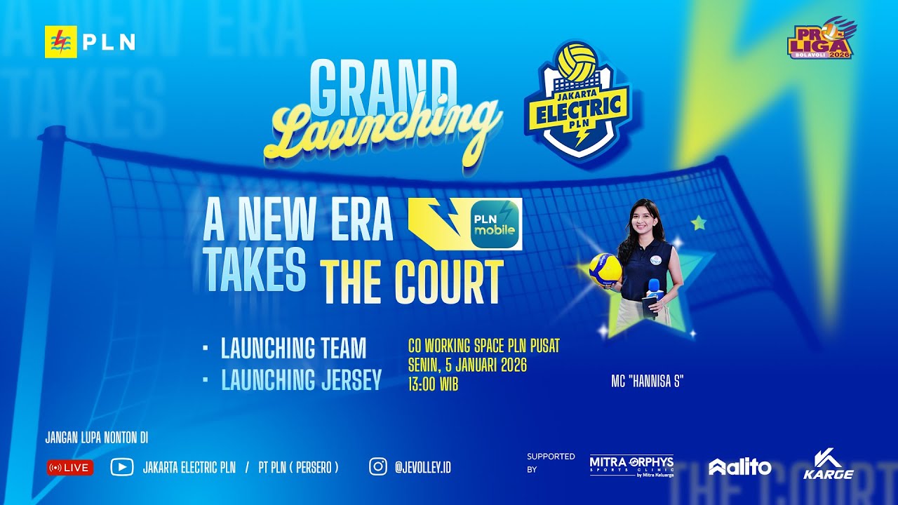 Launching Tim Jakarta Electric PLN Mobile