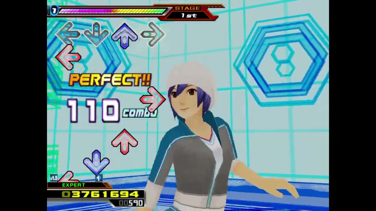 Dance Dance Revolution SuperNOVA - Rainbow Rainbow  [1080p 60fps]