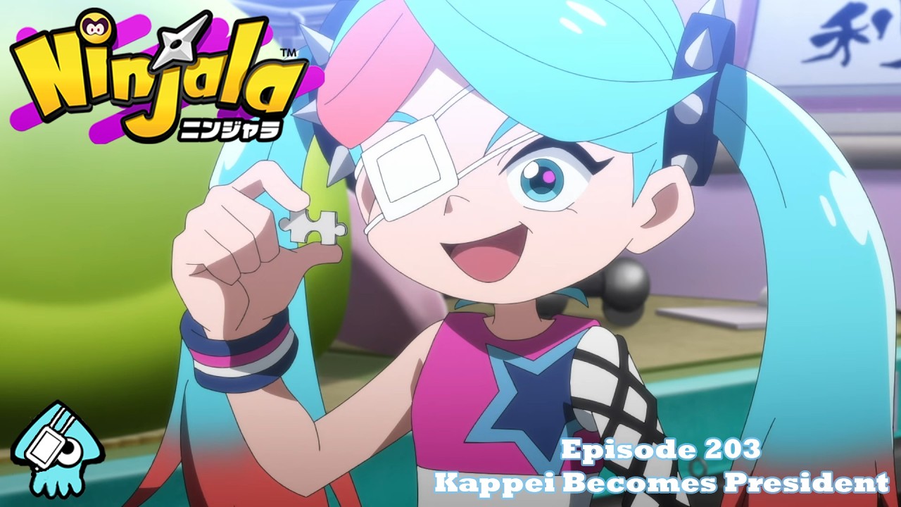 Ninjala Anime | Kappei Becomes President | Episode 203