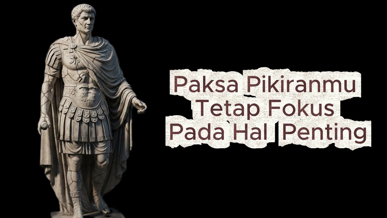 Paksa Pikiranmu Tetap Fokus pada Hal yang Penting | Stoikisme