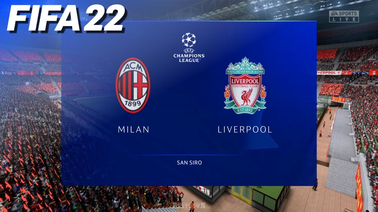 FIFA 22 - AC Milan vs. Liverpool @ San Siro