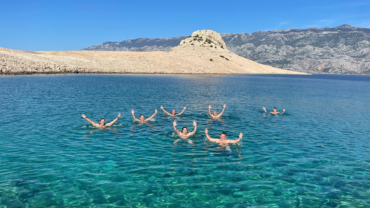 MTB - Pag 2023 - z gorcem po lunini pokrajini 🤙 z GPX v zapiskih