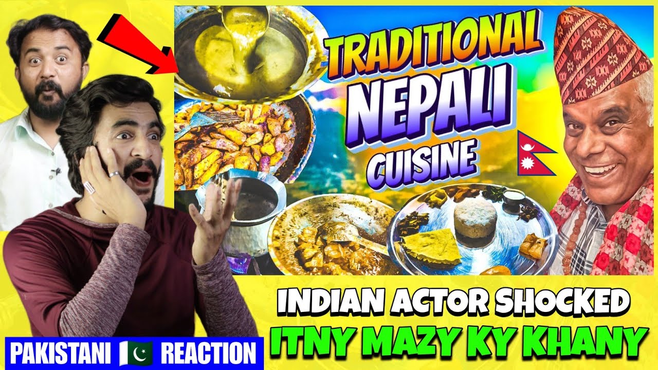 First impressions of Nepal 🇳🇵Kathmandu  Pakistani 🇵🇰 reaction | Food vlog |