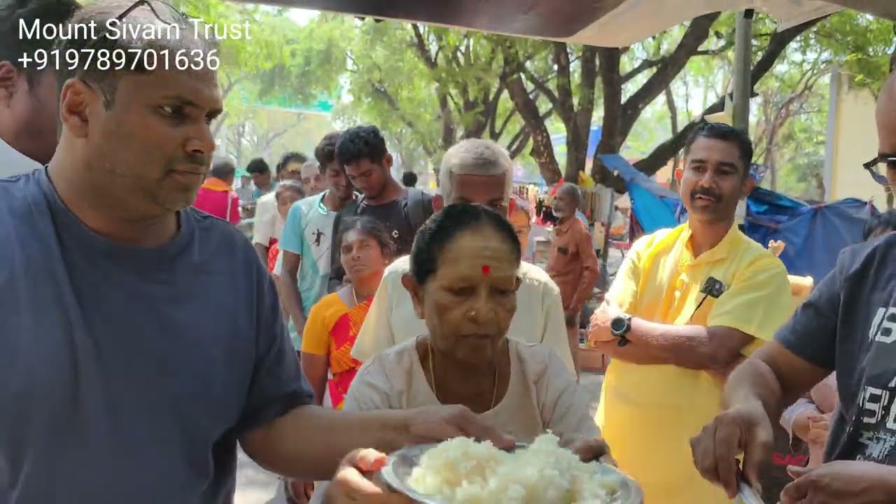Mahasivarathiri Annadhanam Tiruvanamalai - மகாசிவராத்திரி அன்னதானம் திருவண்ணாமலை.....