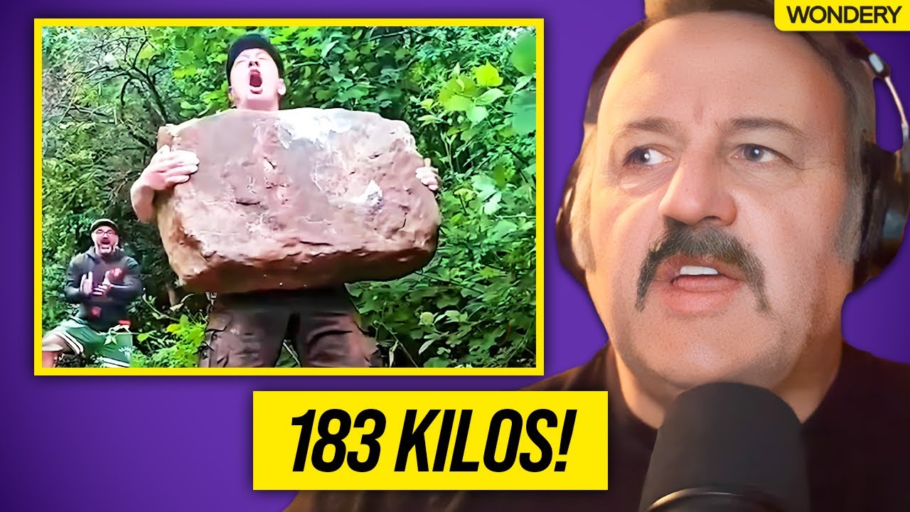 Irish Man Lifts RIDICULOUSLY Massive Stone!