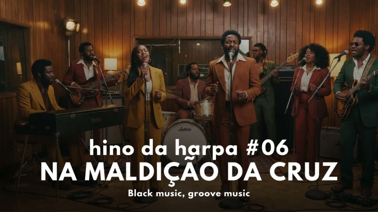 NA MALDIÇÃO DA CRUZ / HINO DA HARPA #06 / BLACK MUSIC, GROOVE MUSIC, SOUL MUSIC
