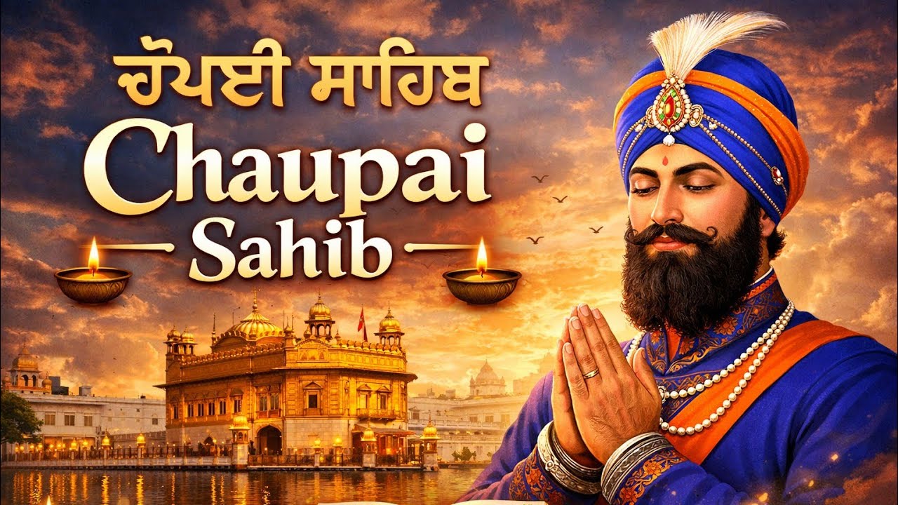 Chaupai Sahib Path | Full Gurbani | Protection & Blessings | ਚੌਪਈ ਸਾਹਿਬ #chaupaisahib #livegurbani