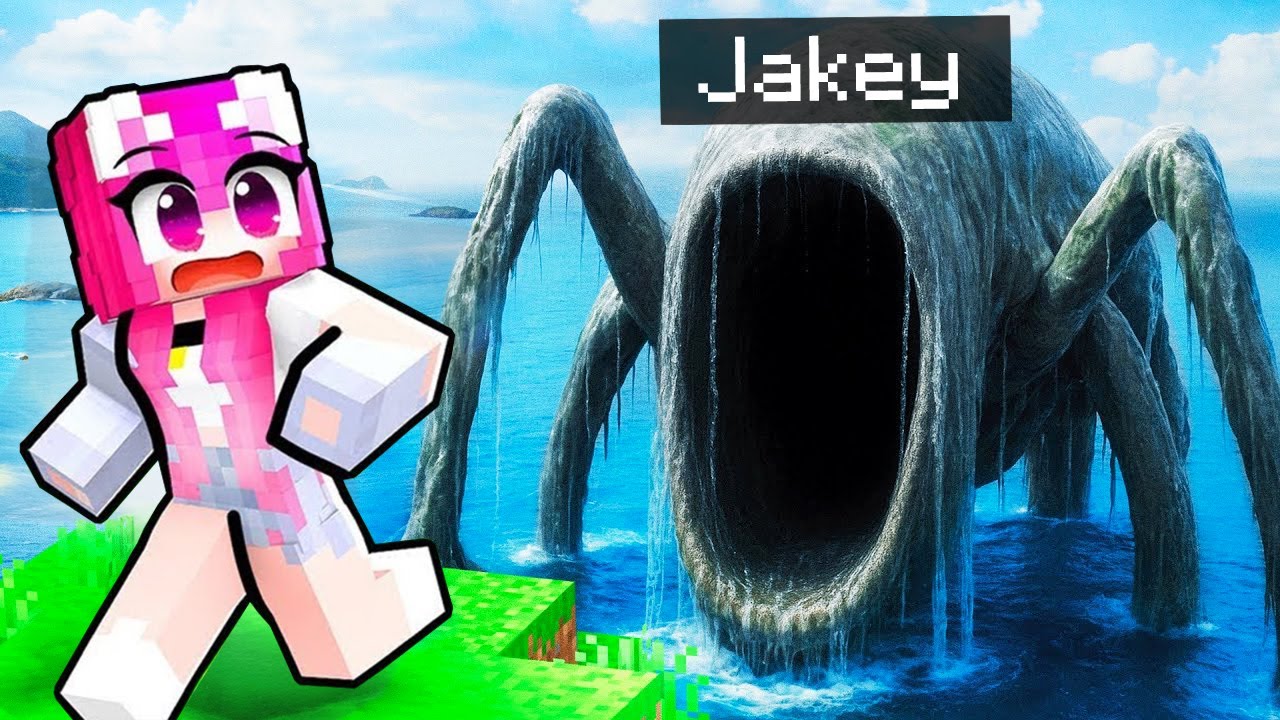 Jakey a Devenit *MANCATORUL de OCEANE* pe Minecraft...