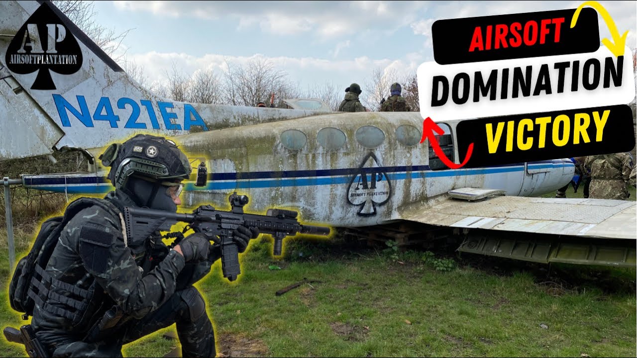 Airsoft Domination Gameplay @ Airsoft Plantation Billericay