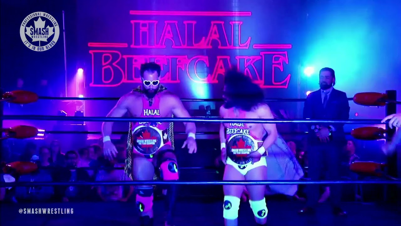 Halal Beefcake Entrance in Smash Wrestling