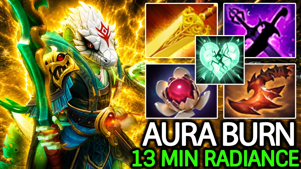 Necrophos Raid Boss &ndash; Aura Burn 13 Min Radiance Dota 2