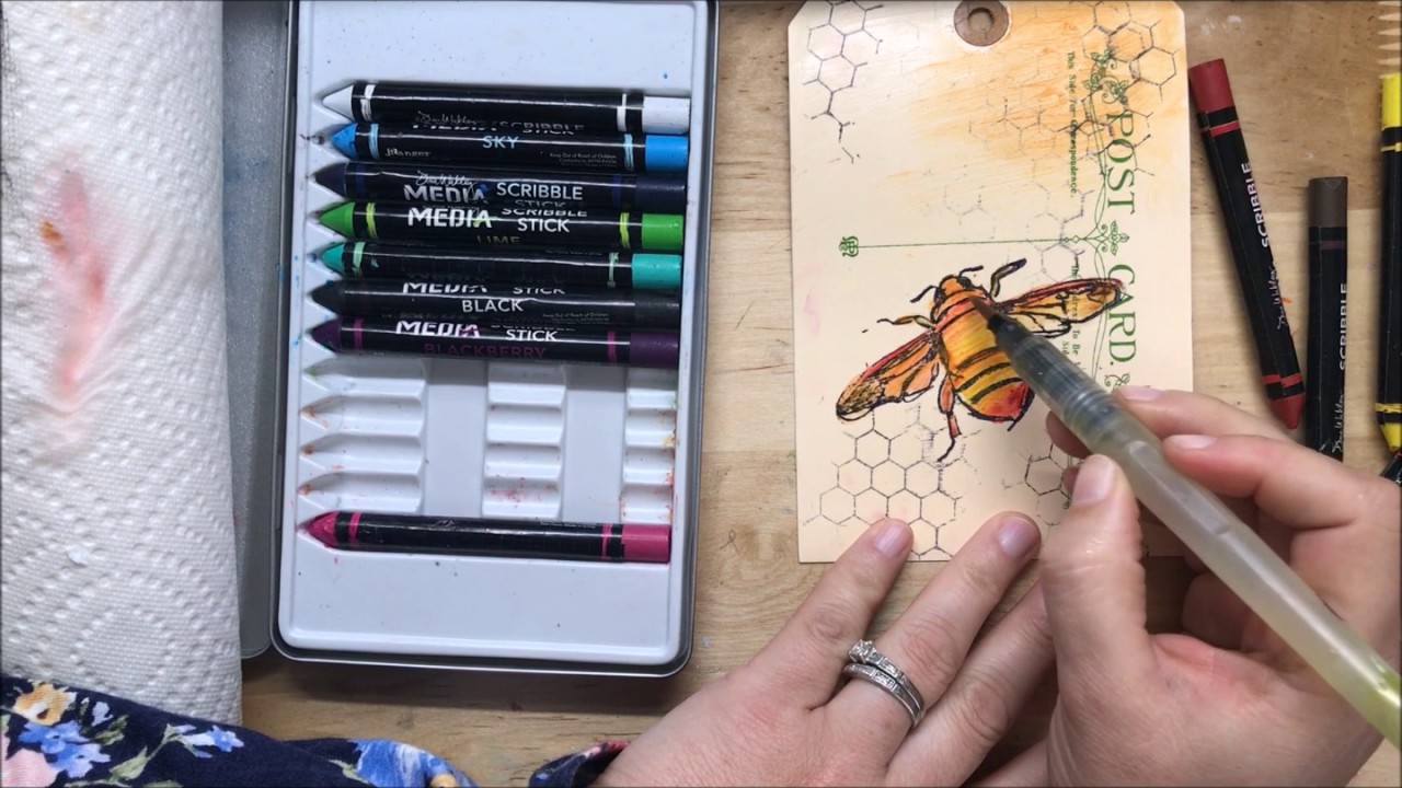 Dina Wakley Scribble Sticks