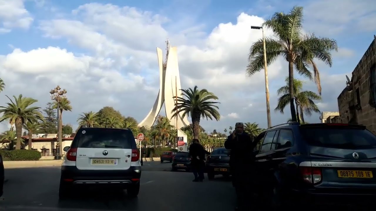 Alger, Bd des Martyrs, El Mouradia,Khelifa Oulmane Blvd, El Madania, Kouba القبة المرادية المدنية