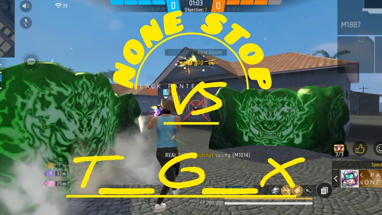 NONE STOP ( V/S ) T_G_X CUSTOM CHANGE GAME PLAY GUYS 