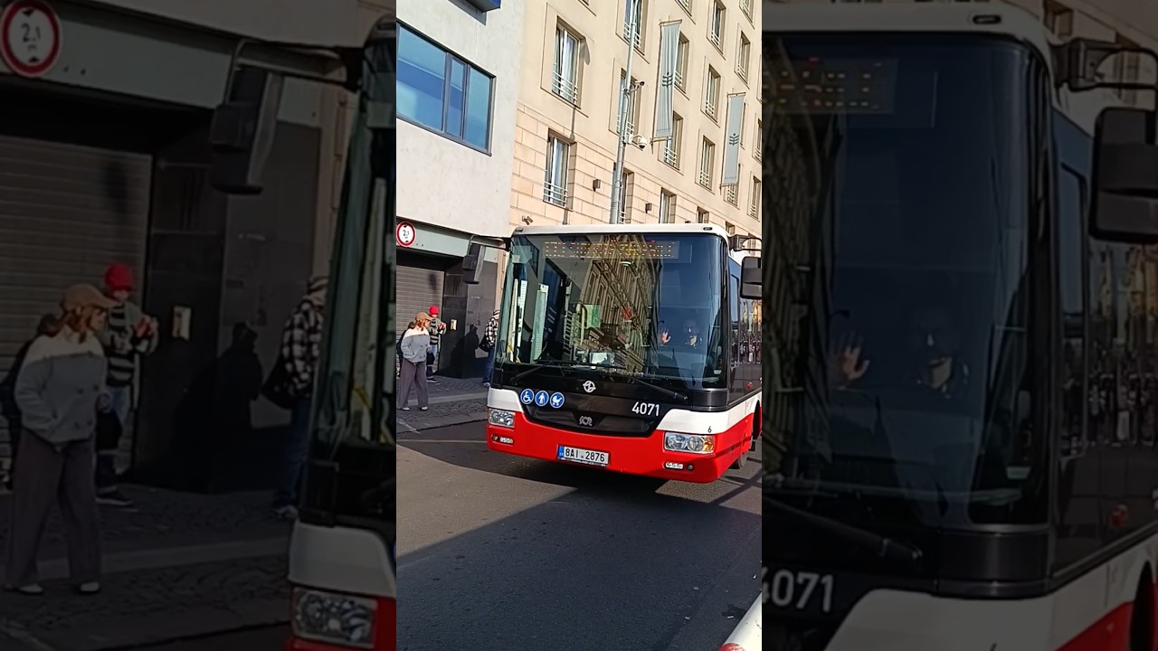 odjezd linky 133 ze zastávky Florenc🚍