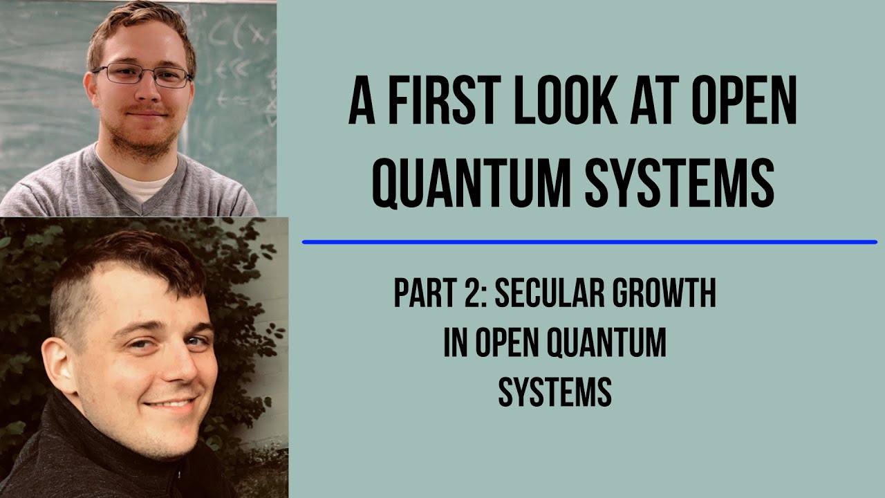 Intro to open quantum systems 2/3
