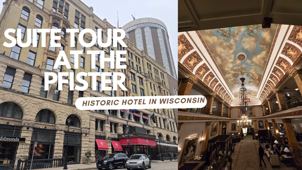 Suite Tour at the historic Pfister Hotel | Milwaukee, Wisconsin