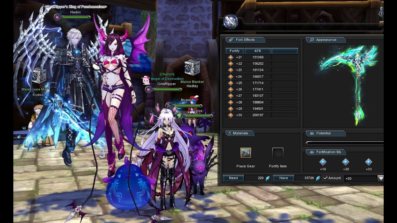 Aurakingdom Reaper (Sythe) Forting slv 5 wep
