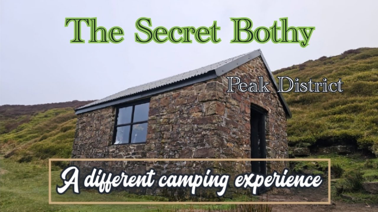 We stayed a night in the Peak District Bothy 