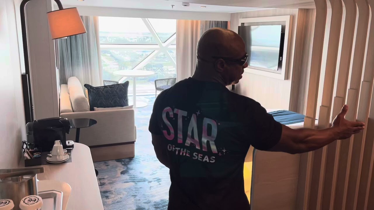 Star of the Seas Room Tour Panoramic View Suite 17026