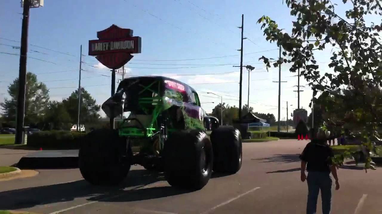 Grave Digger Monster Truck at Rocky Mount Harley Davidson