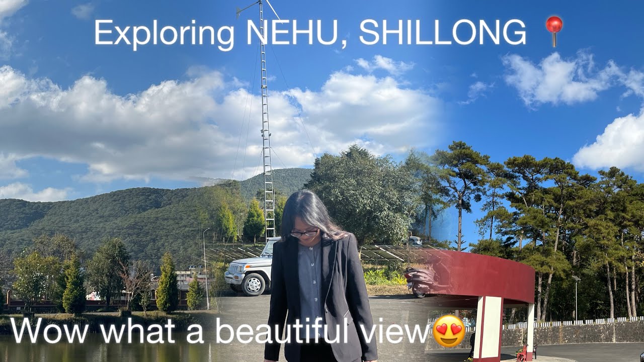 Explored a beautiful campus of NEHU(North Eastern Hill University), SHILLONG📍❤️ 