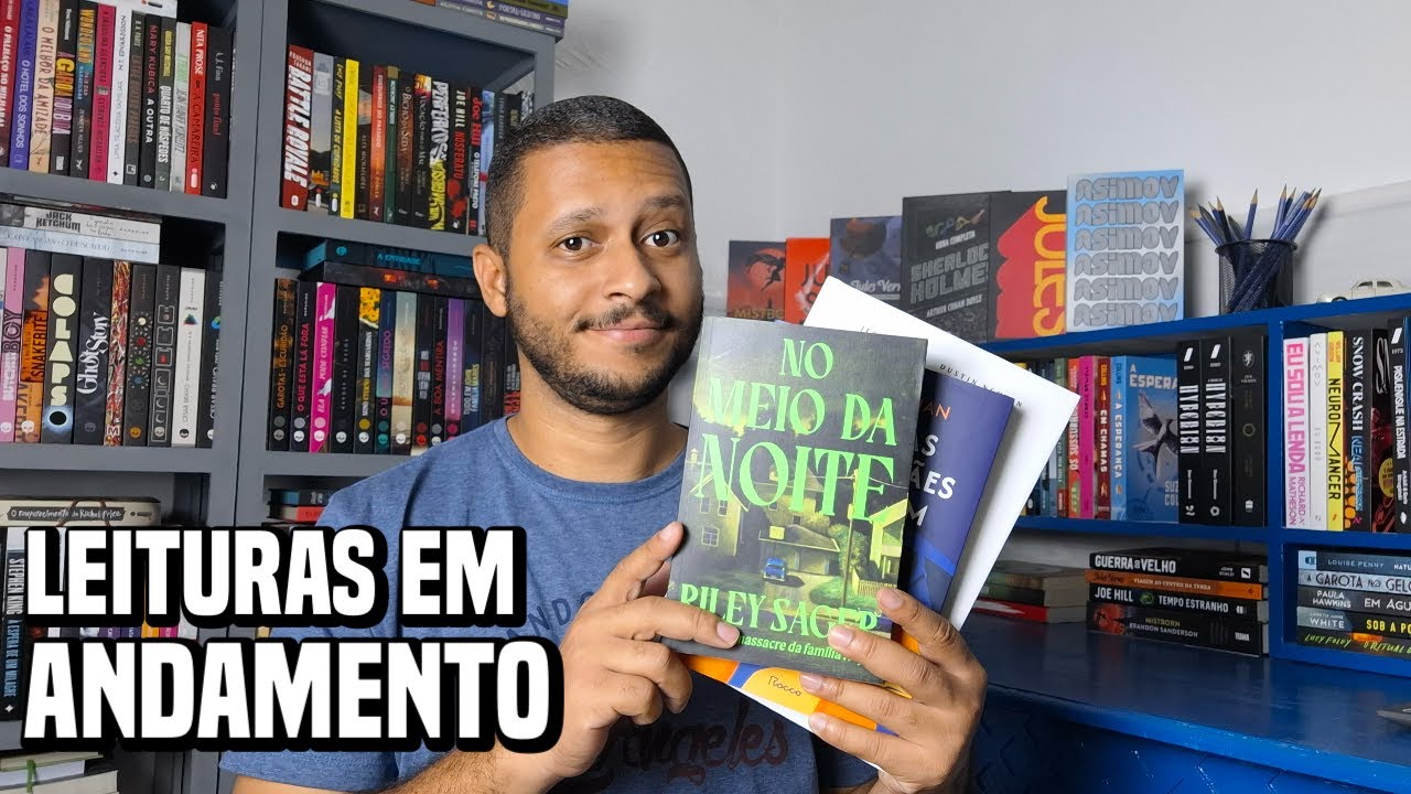 Drama, mistérios e vampiros nas LEITURAS EM ANDAMENTO