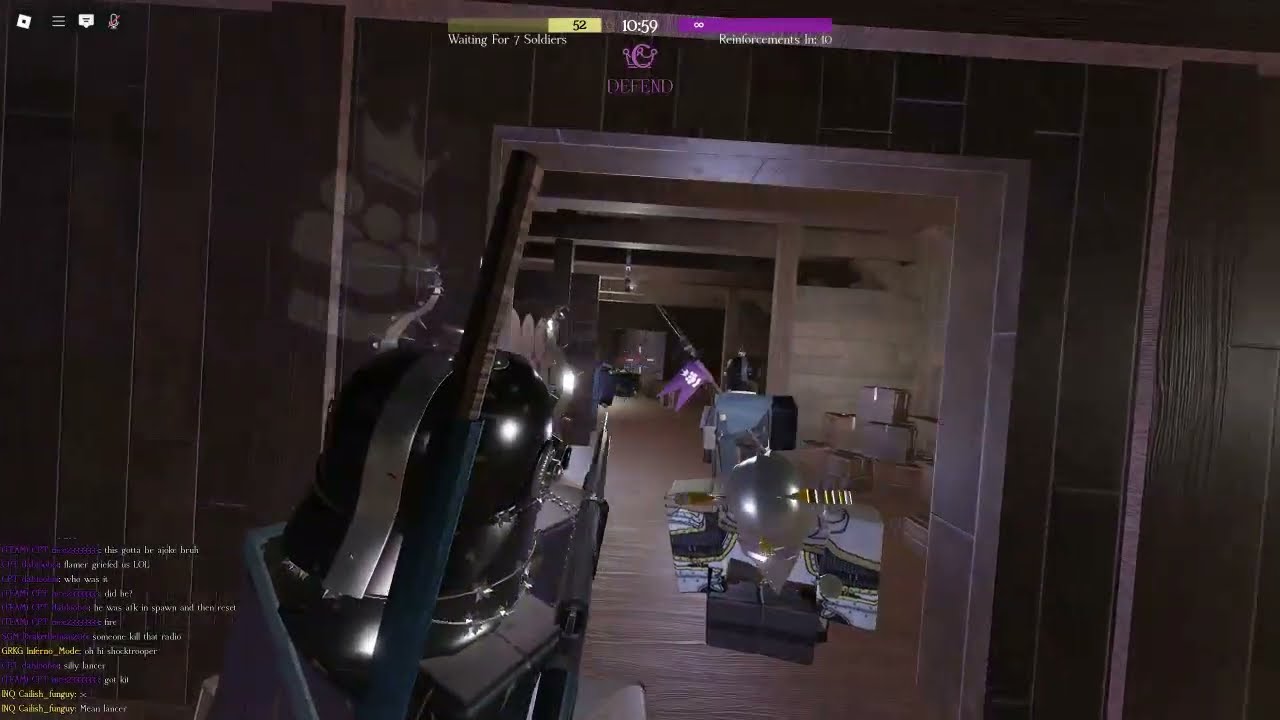 Cooking with Trench Trooper as someone who only has 26 hours of gameplay.