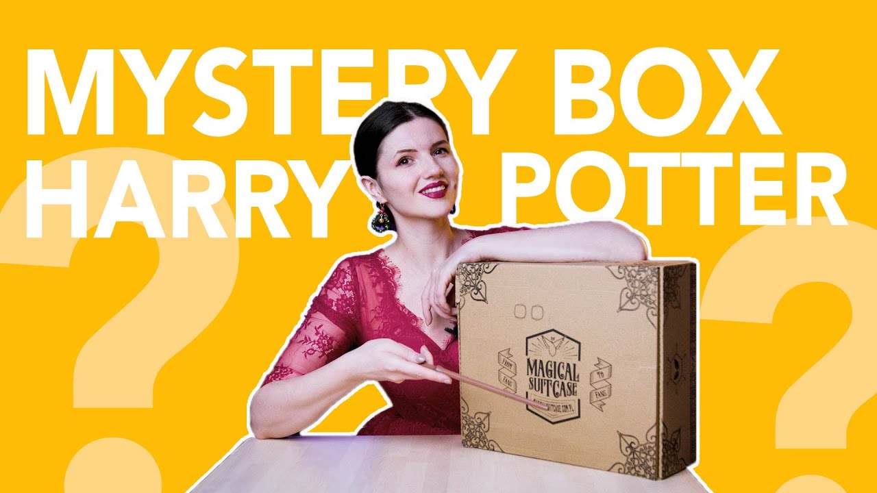 Polski mystery box HARRY POTTER Święta w Hogwarcie unboxig  Magical Suitcase