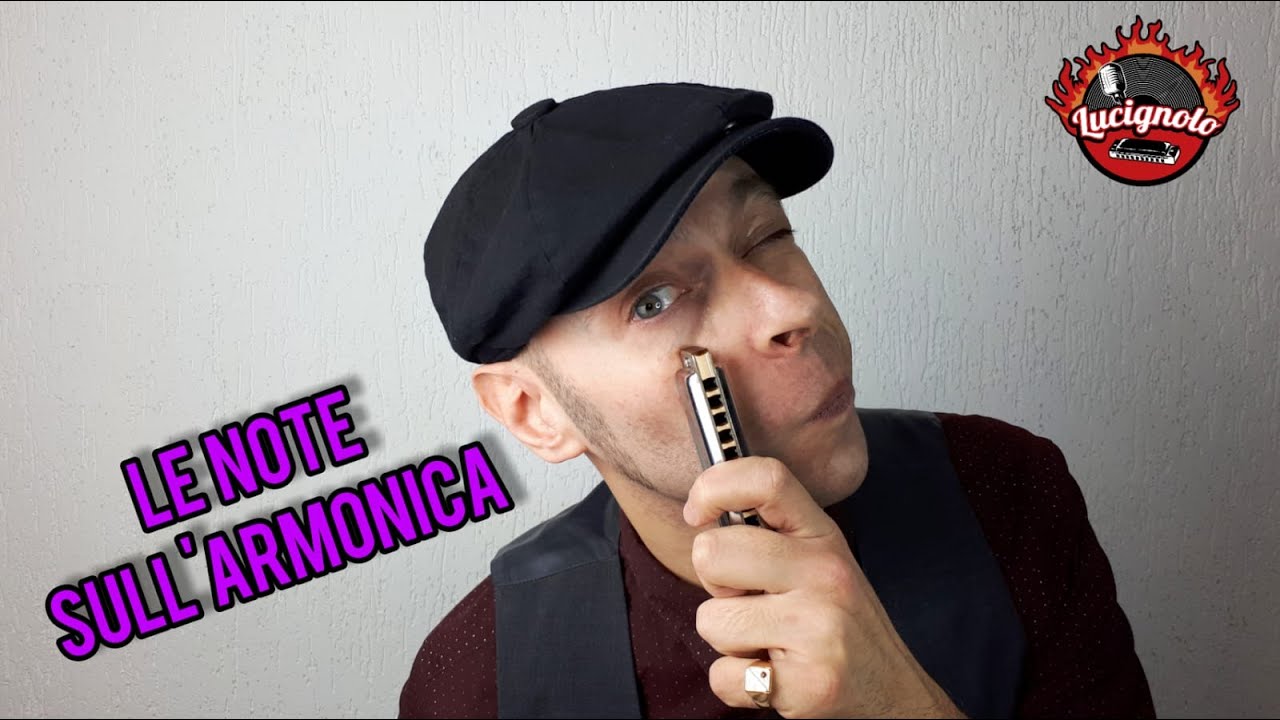 LE NOTE con l'armonica diatonica