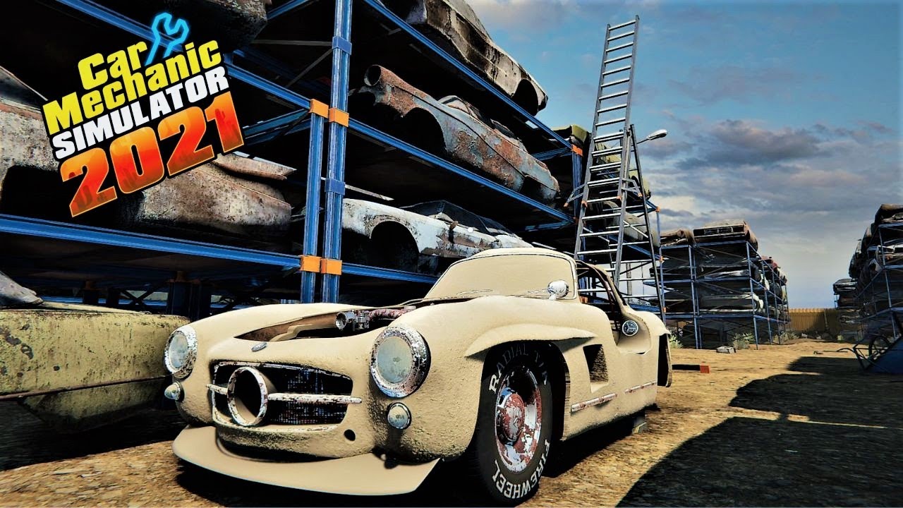 ULTRA RARE Mercedes 300 SL Gullwing Race Car Found in the Junkyard!