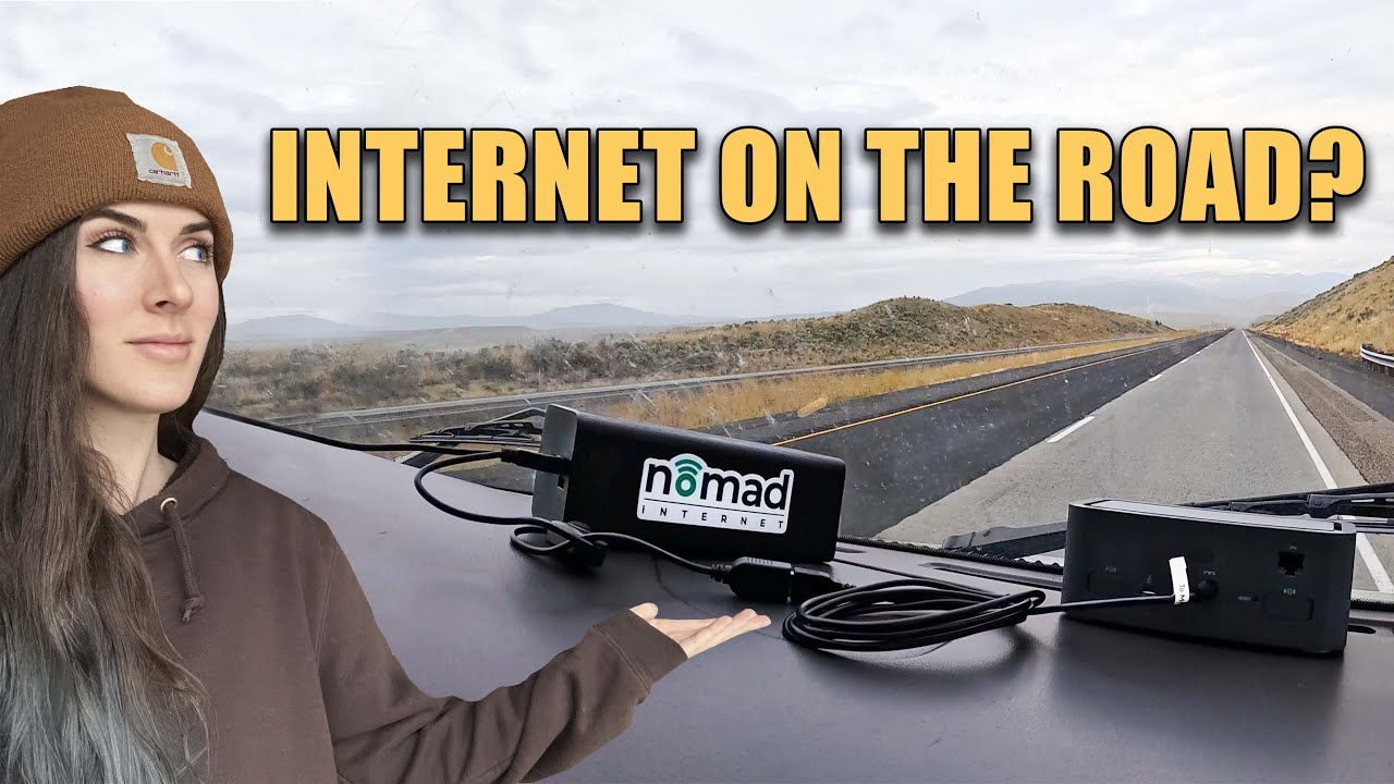 ALTERNATIVE TO STARLINK? Testing out NOMAD INTERNET on the road #vanlife #internet #roadtrip
