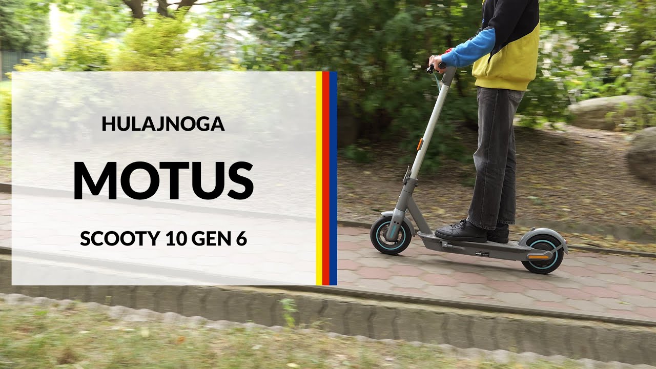 Hulajnoga elektryczna Motus Scooty 10 GEN 6 &ndash; dane techniczne &ndash; RTV EURO AGD