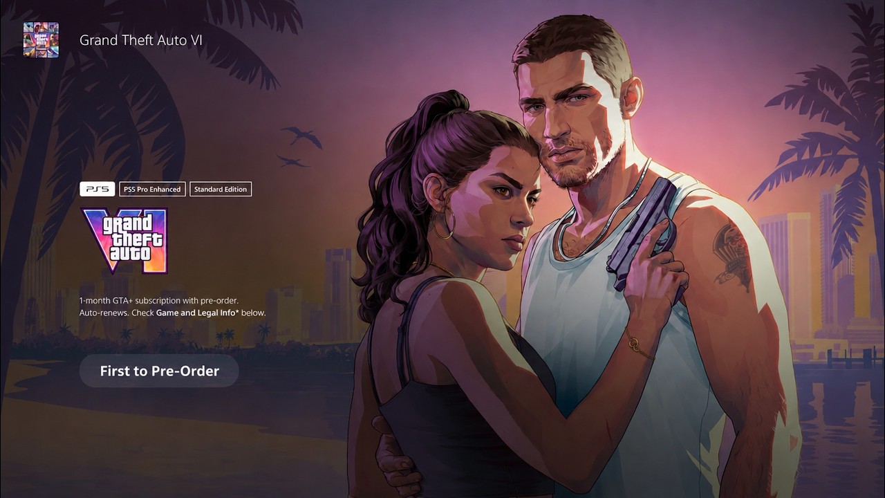 Первый человек, оформивший предзаказ на GTA 6