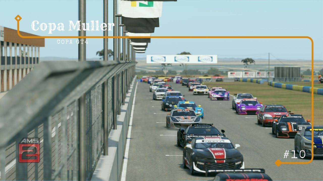 UM CAMPEONATO com DIVERSOS CARROS de TURISMO NIVEL GT4 #10
