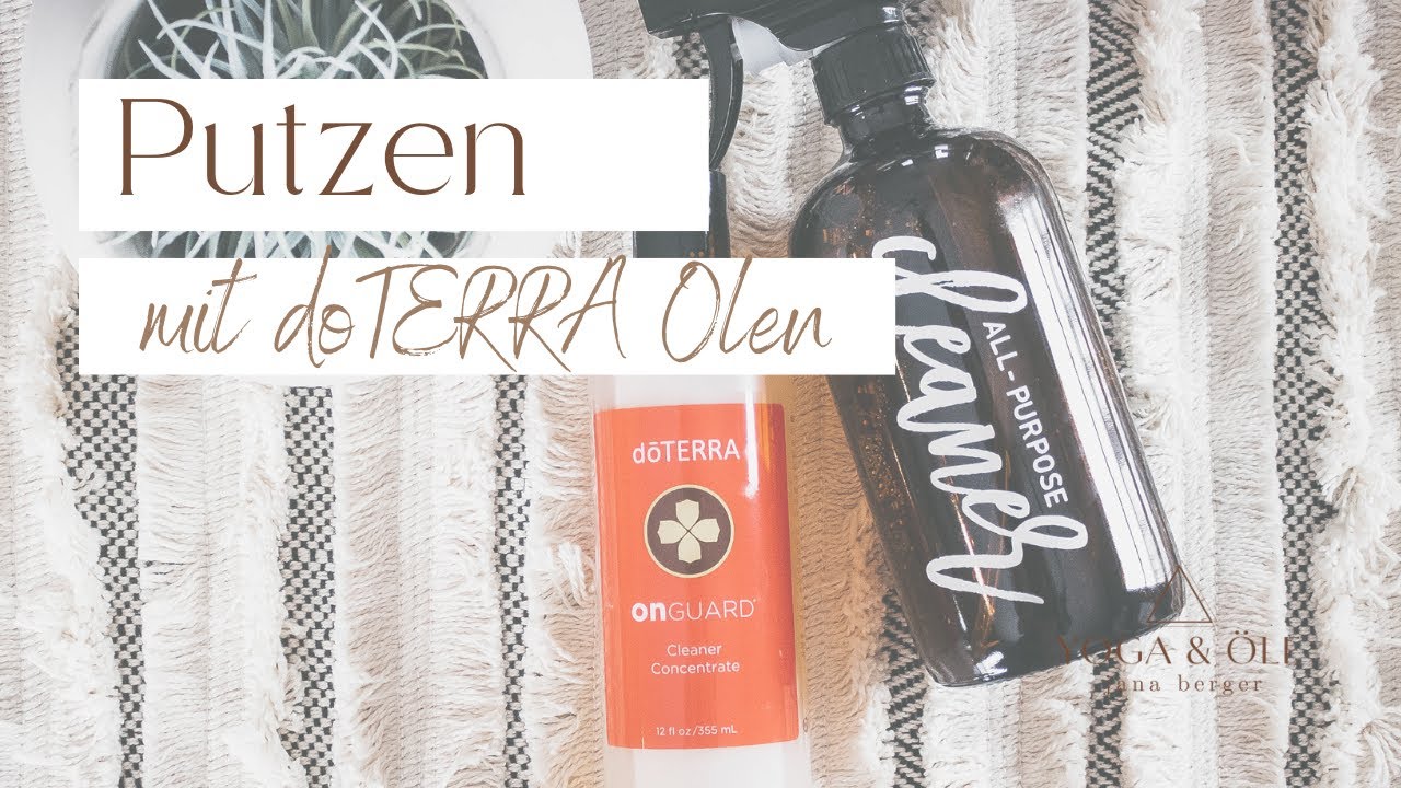 Putzen mit ätherischen Ölen