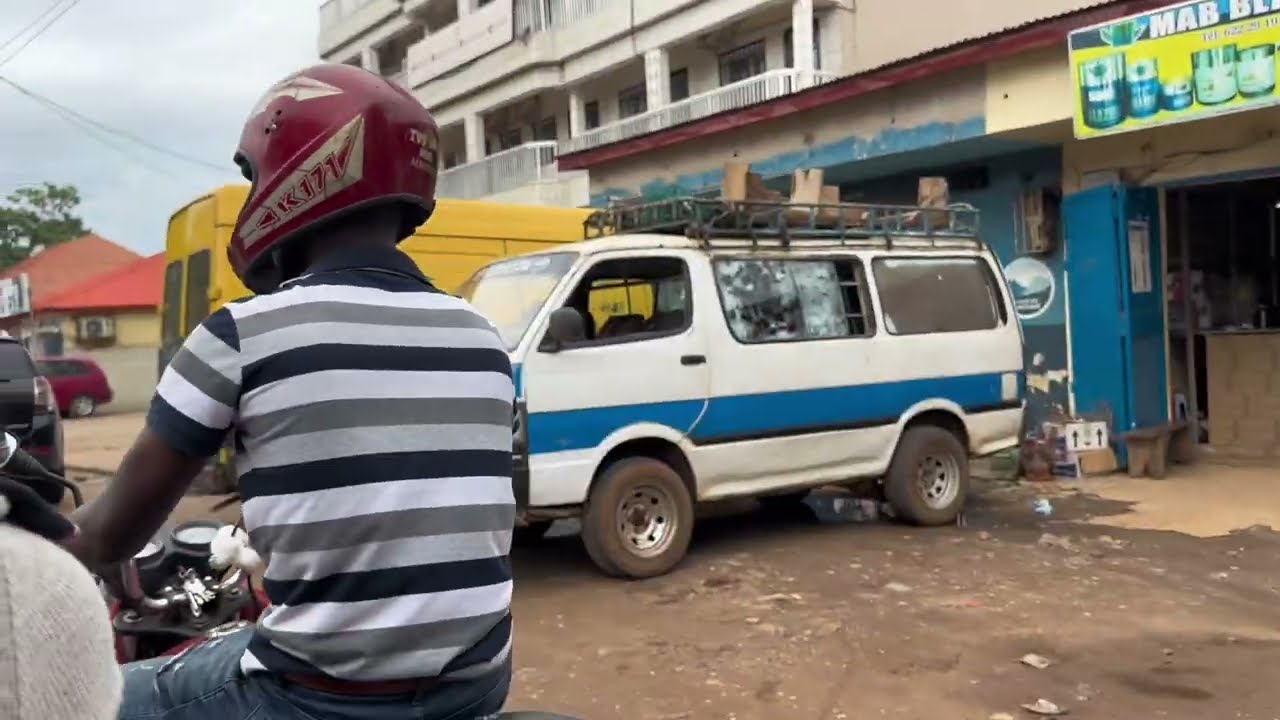 Driving to Medina market in Guinea 🇬🇳 Conakry