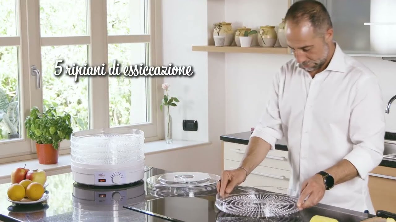 Essiccatore BABELE 250 Watt 5 vassoi, Cilindrico  Amazon it