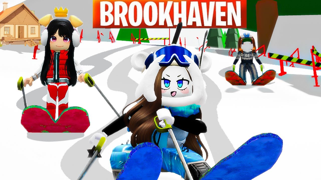 HO APERTO UN MEGA PARCO INVERNALE SU BROOKHAVEN ROBLOX!