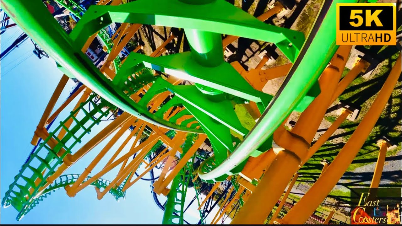 The Riddler Revenge POV 5K Six Flags New England Agawam, MA