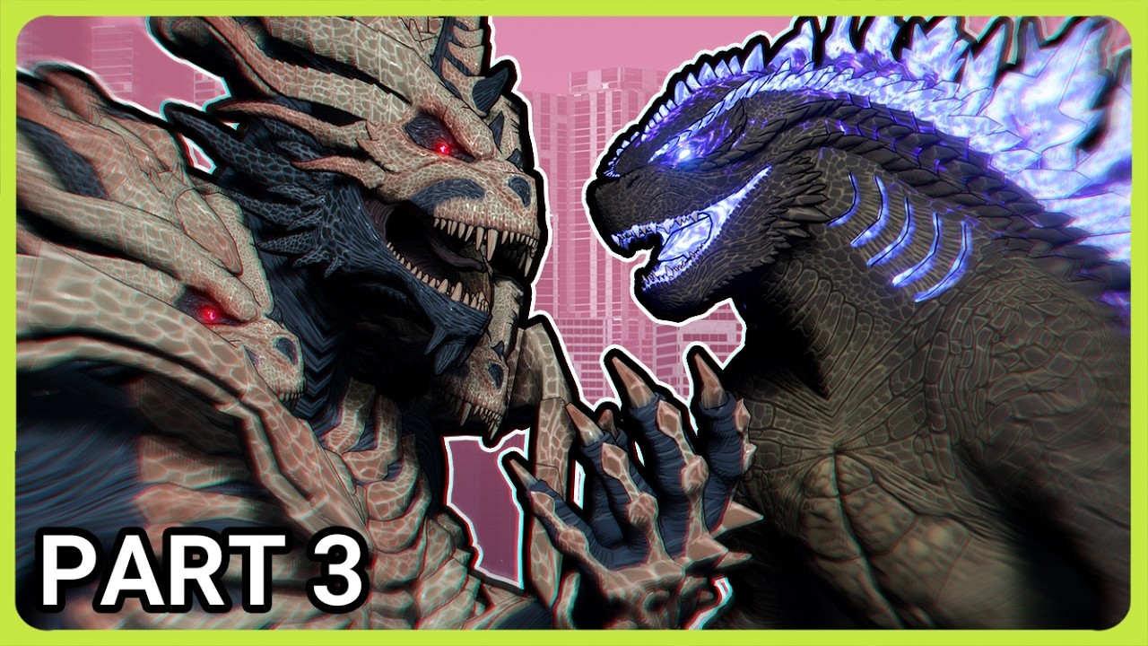 Monster X vs Godzilla | Godzilla x Kong: Supernova Fan Made Animation (Part 3)