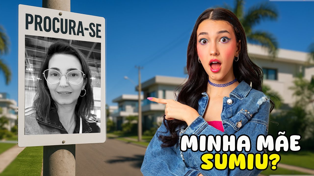 MINHA MÃE SUMIU NA CASA DE GRAVAÇÃO !!