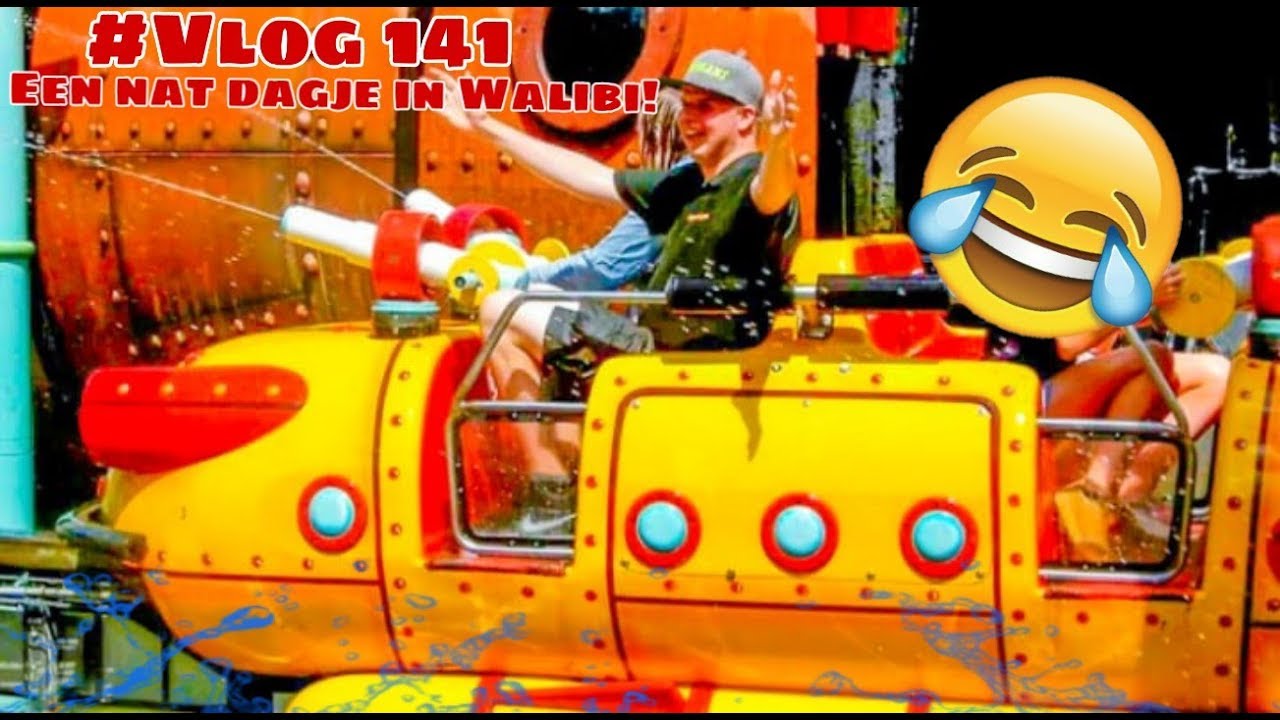 Een nat dagje in Walibi #vlog141