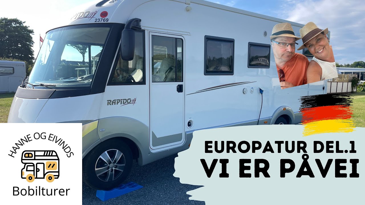 Europatur Del 1. Første del av europatur, vi reiser til Tyskland via Larvik,Danmark.